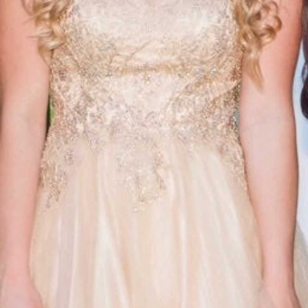 Gold Prom/ball Dress (ballgown/princess) - image 5