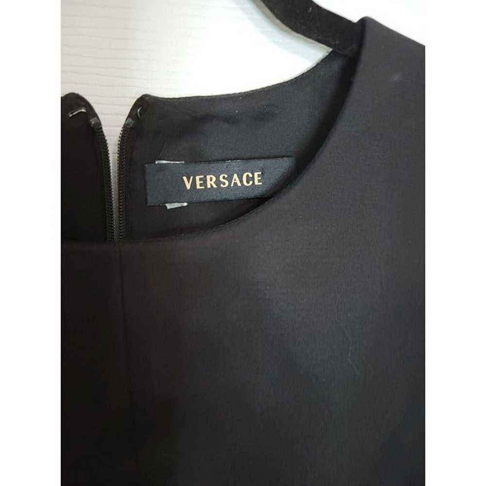 Versace Sheath Sleeveless Dress, Sz 4, EUC - image 9