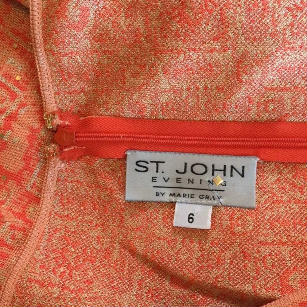 Vintage St. John Evening Full Length Dress  This … - image 12