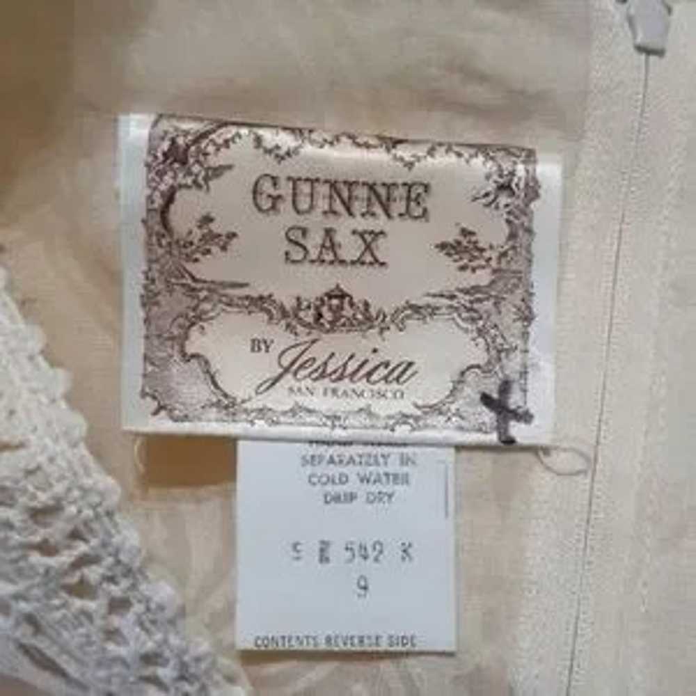 Vintage Gunne Sax Embroidered Paisley Print Dress… - image 4