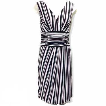 St John Collection silk midi dress surplice NWOT … - image 1