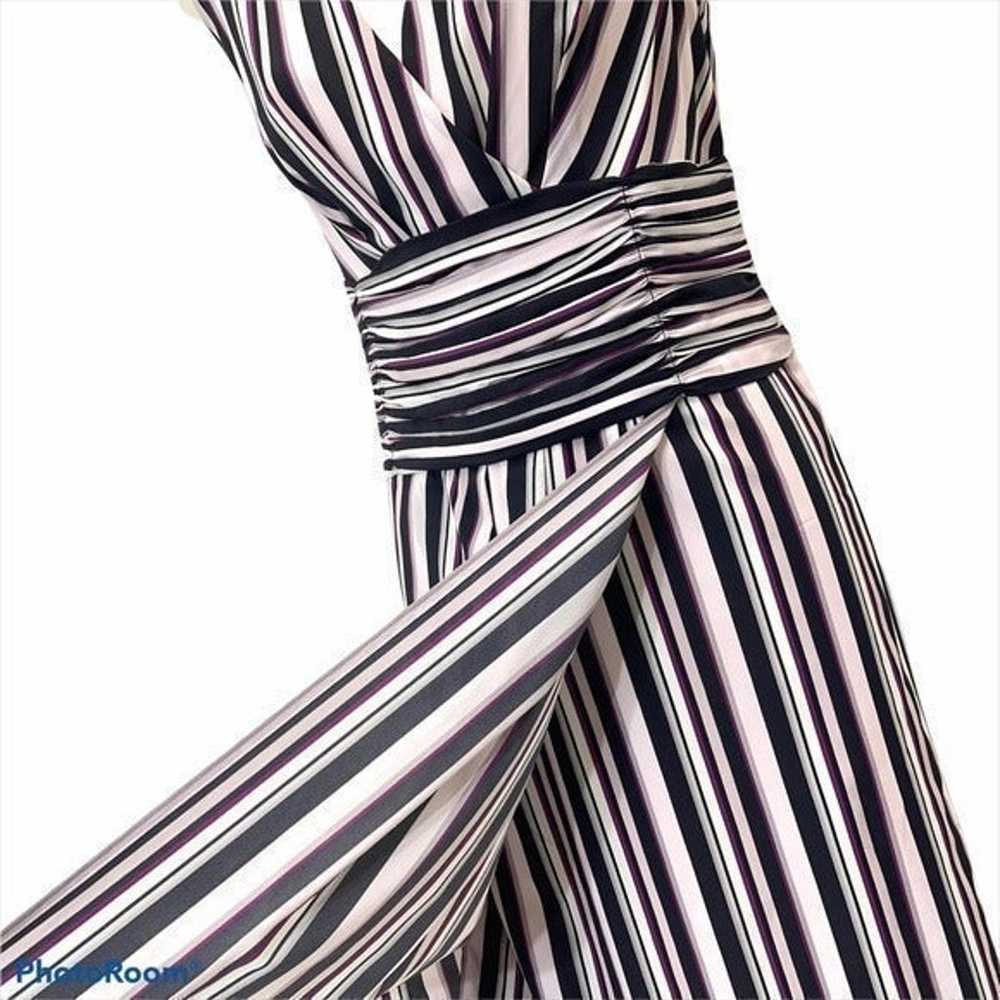 St John Collection silk midi dress surplice NWOT … - image 5