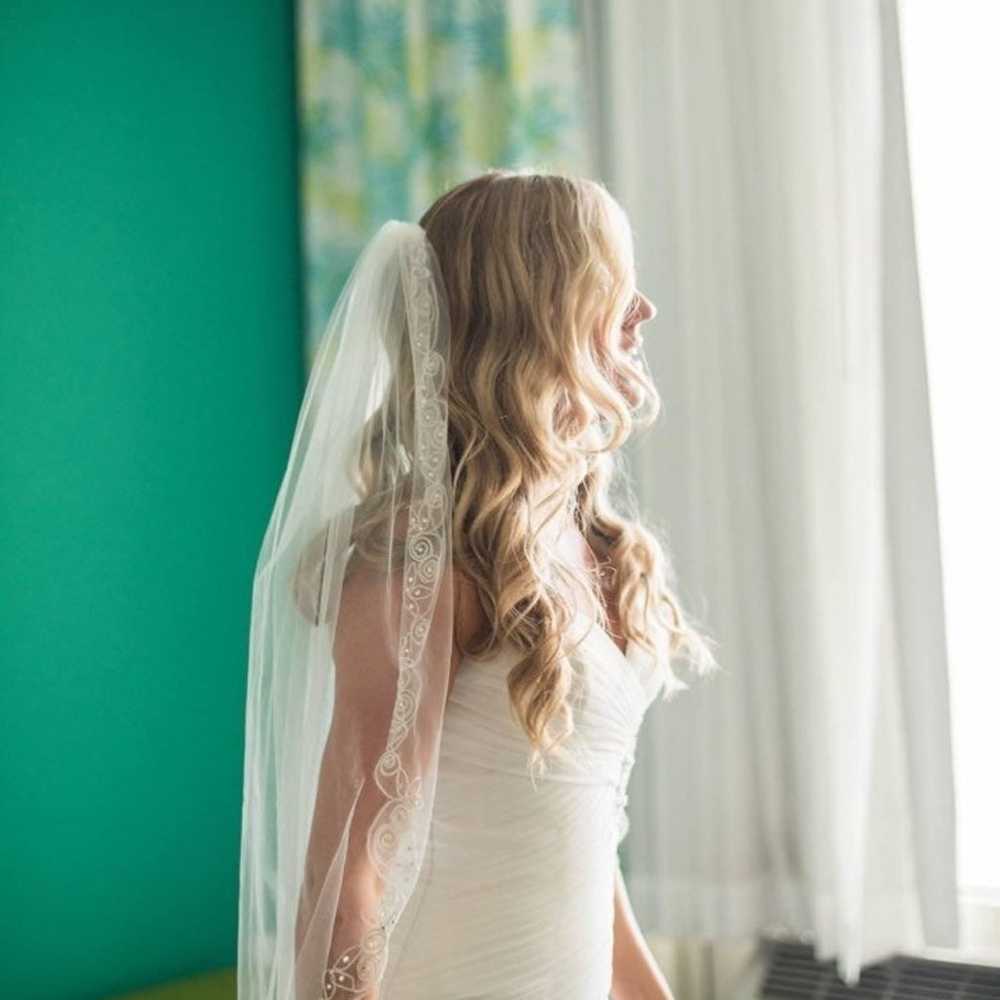 Wedding dress mermaid tulle - image 4