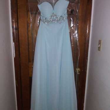 Blue Prom Dress - Never Worn - image 1