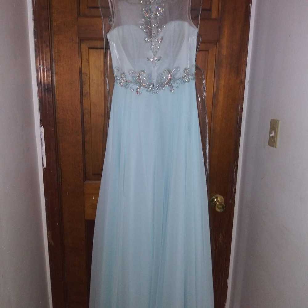 Blue Prom Dress - Never Worn - image 2