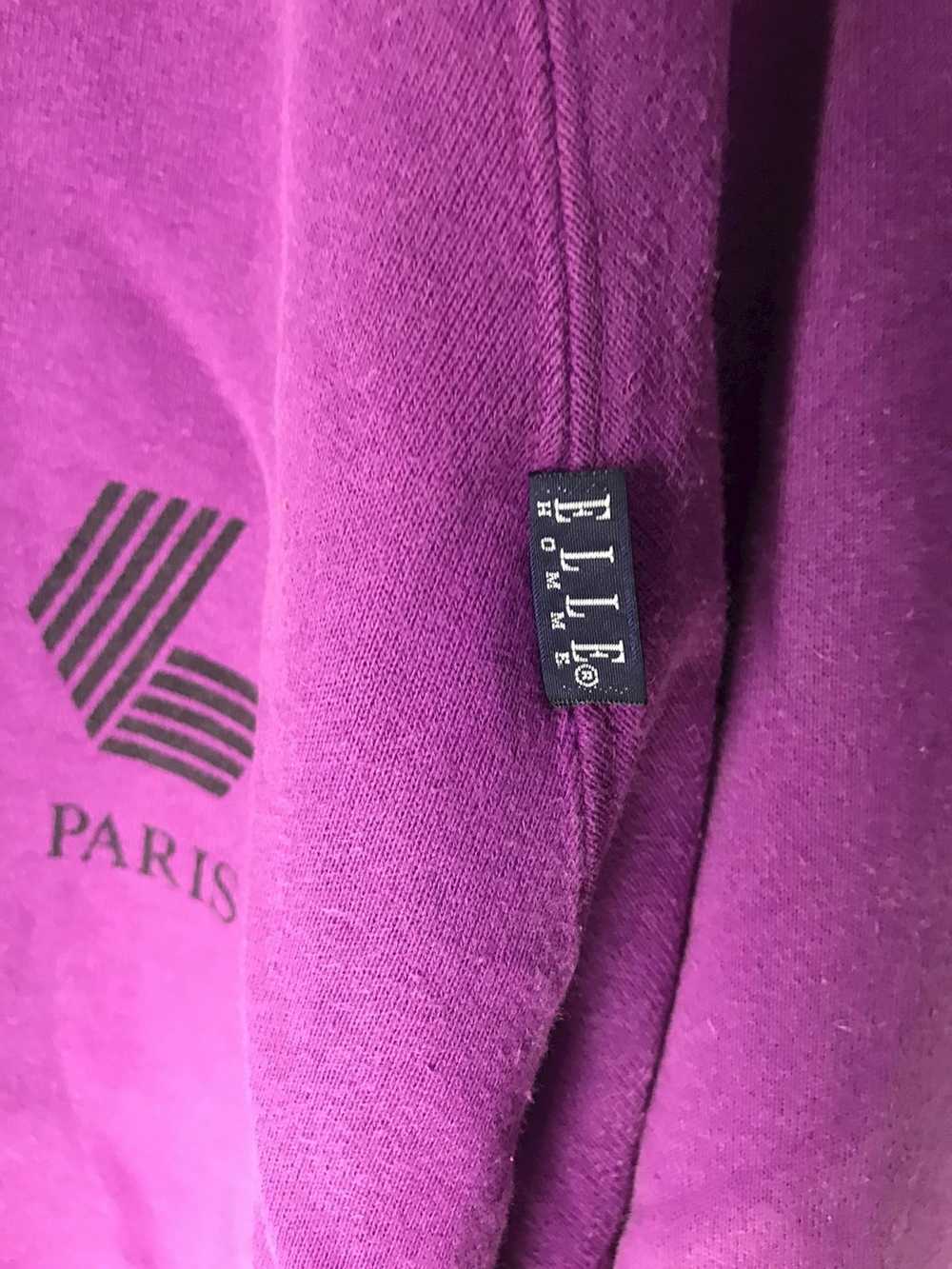 Streetwear Elle homme paris spell printed sweatsh… - image 6