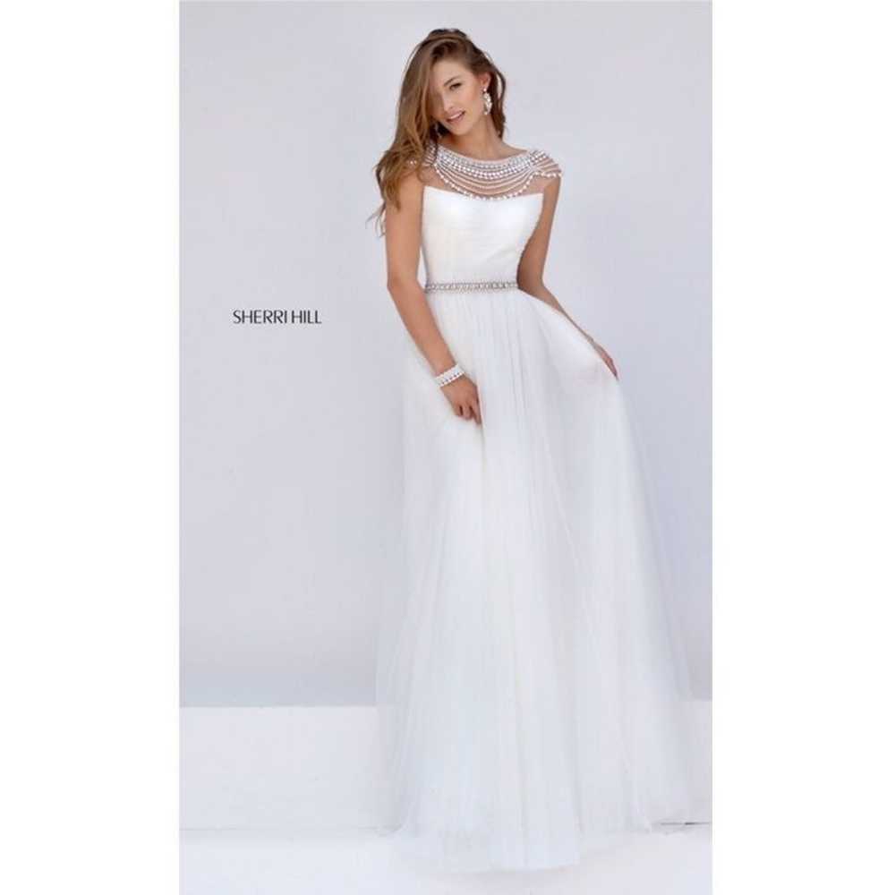 Sherri Hill White Dress - image 1