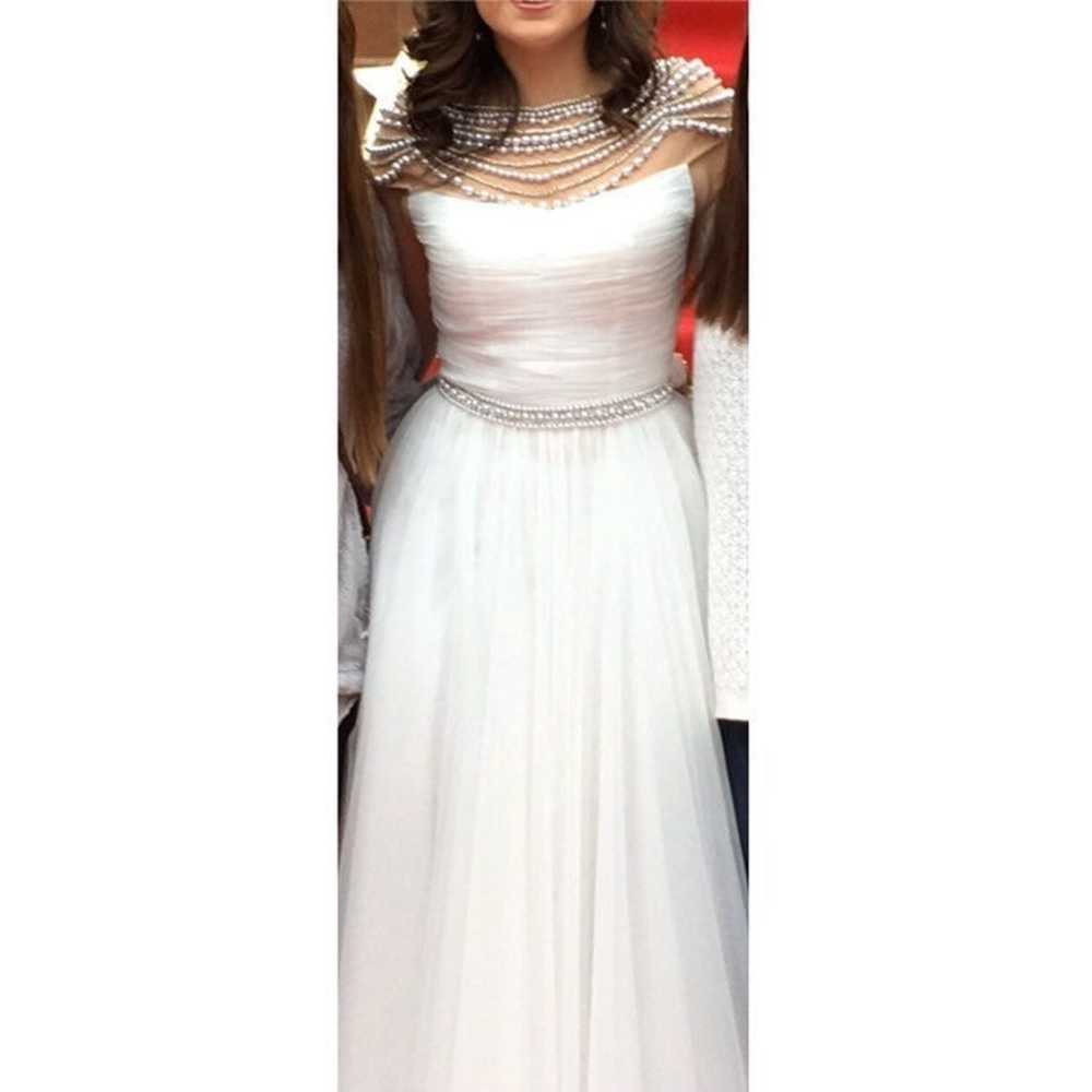 Sherri Hill White Dress - image 4