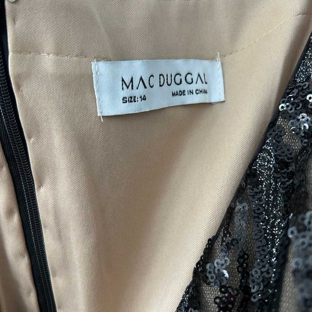 mac duggal dress Sleeveless V-neck Short Dress NEW - image 7