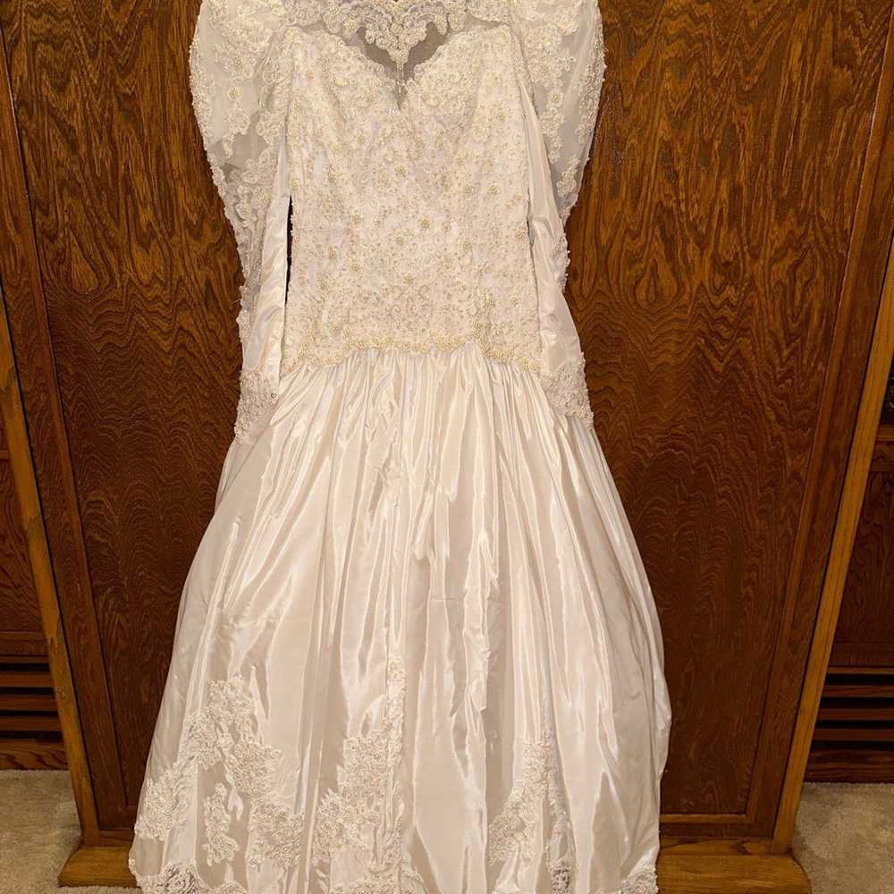 Mori Lee Custom Wedding Dress Size 12 - image 2