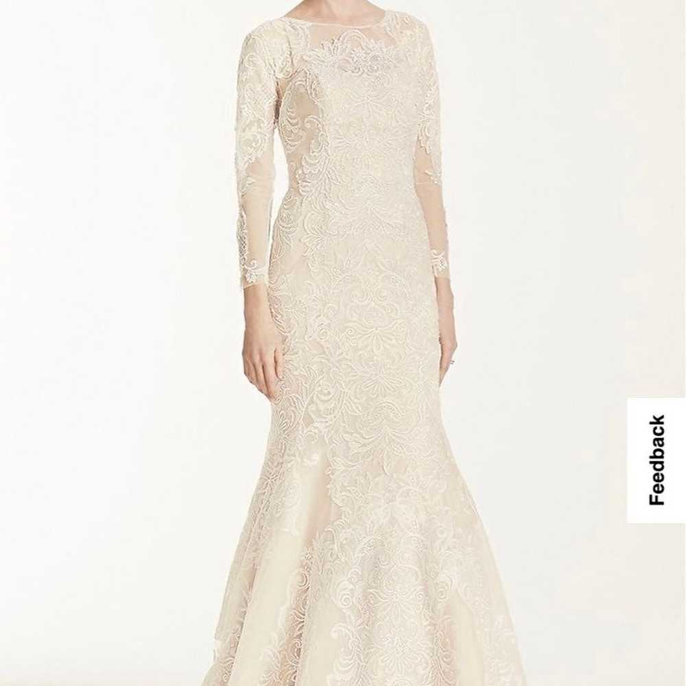 Oleg cassini wedding dress - image 6
