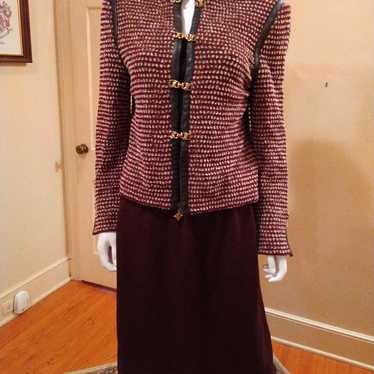 Vintage St. John Classic Jacket, Skirt & Top Ense… - image 1