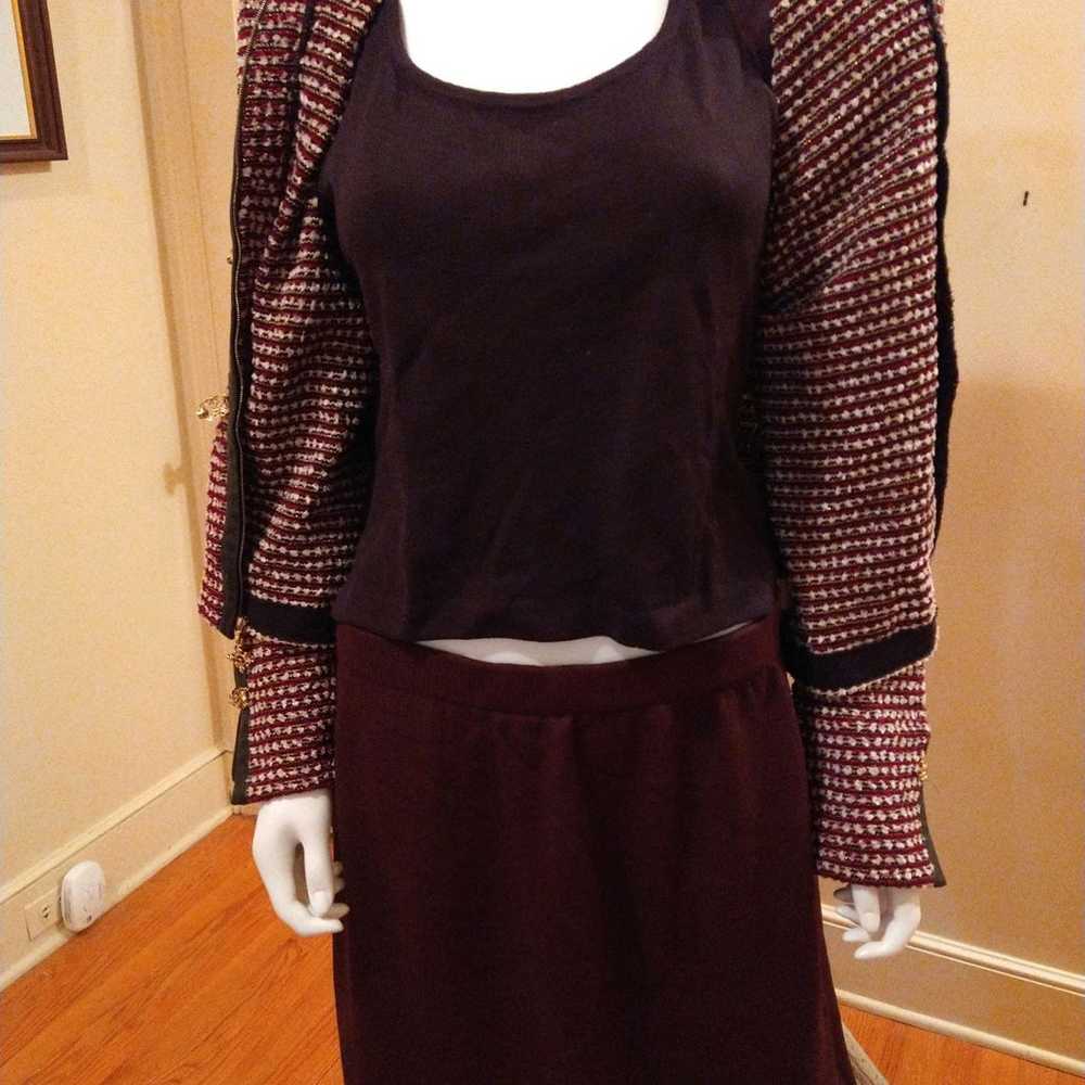 Vintage St. John Classic Jacket, Skirt & Top Ense… - image 7
