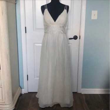 White beaded gown - image 1