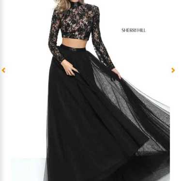 Sherri Hill black prom dress - image 1