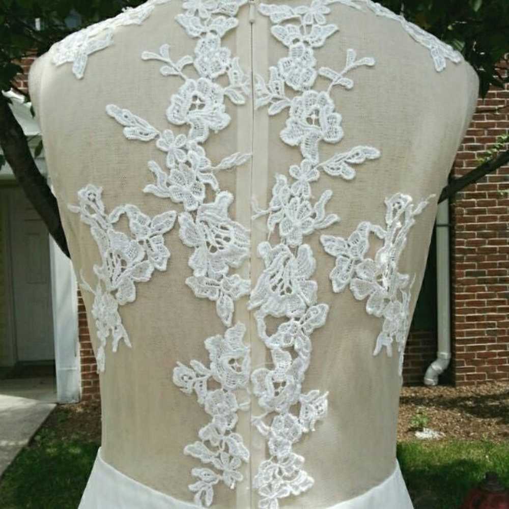 Mermaid Ivory Wedding Dress - image 8