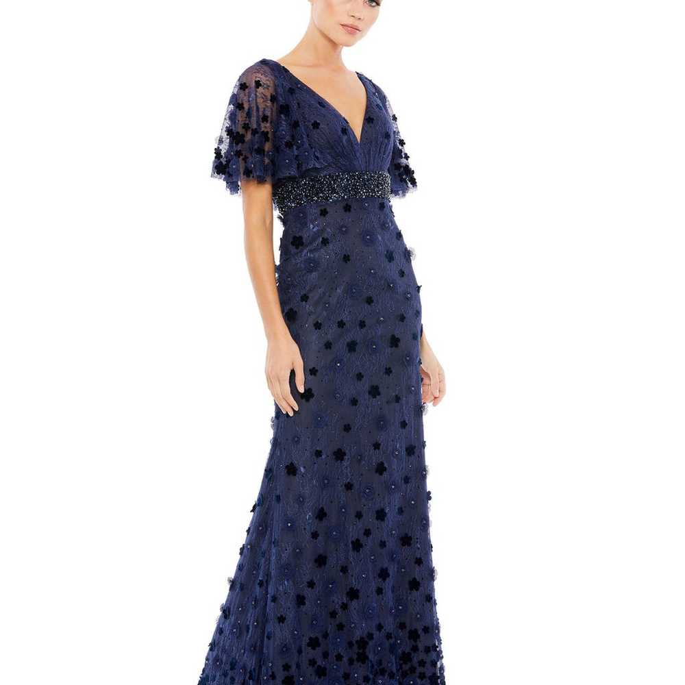 embellished floral gown size 18 new - image 3