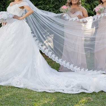 ivory ball wedding gown - Gem