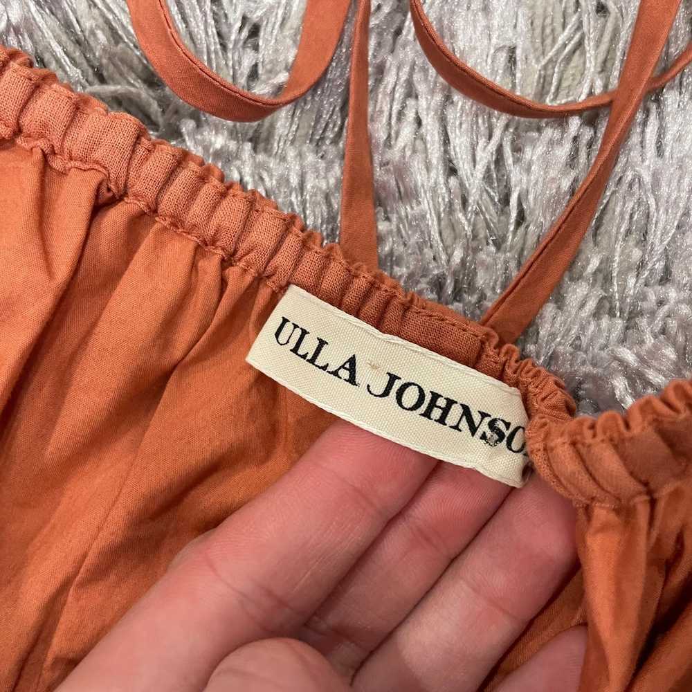 Ulla Johnson Palma Dress Coral 6 - image 5