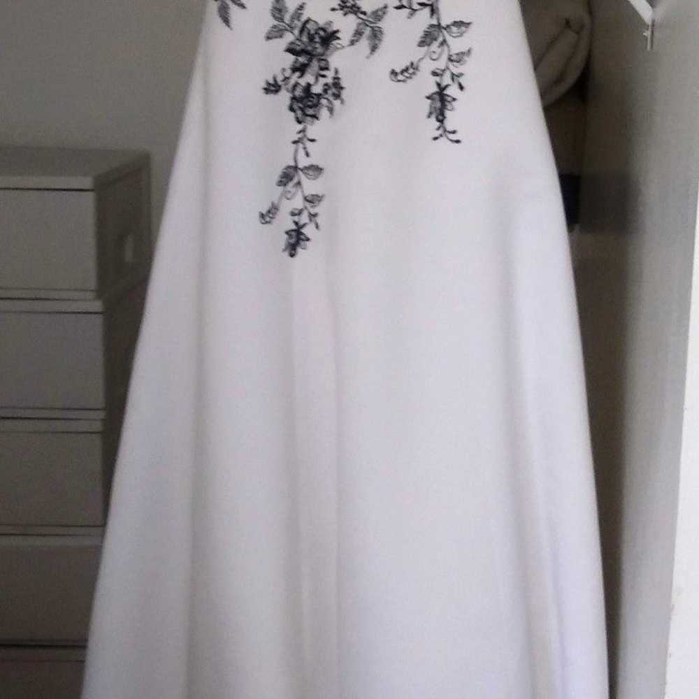 David's Bridal Michaelangelo black and white size… - image 3