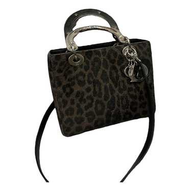 Dior Lady Dior pony-style calfskin handbag - image 1
