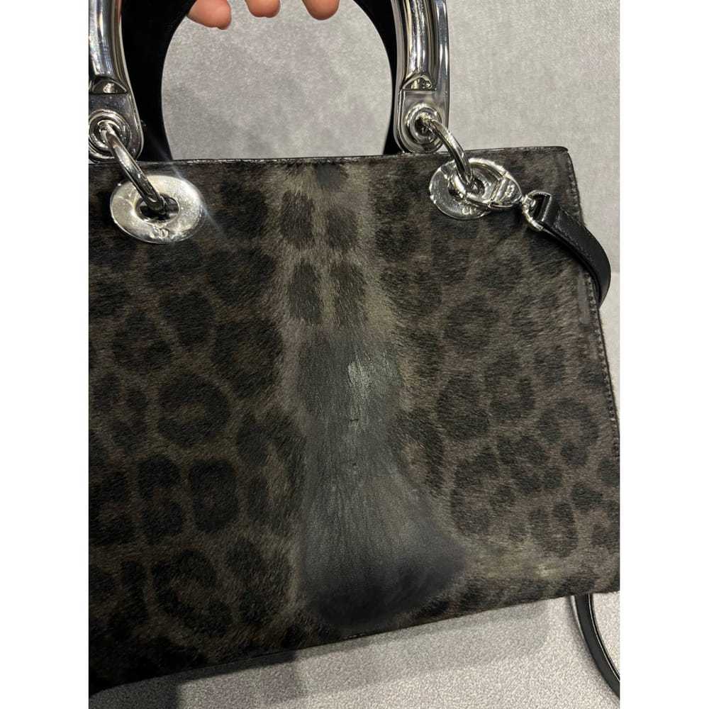 Dior Lady Dior pony-style calfskin handbag - image 7