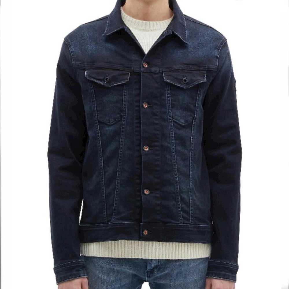 Denham Men's DENHAM Amsterdam denim jacket XXL da… - image 1