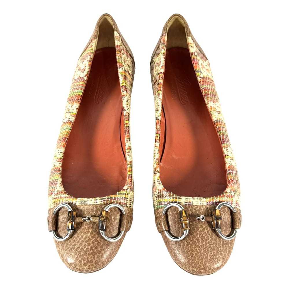 Gucci Leather ballet flats - image 1