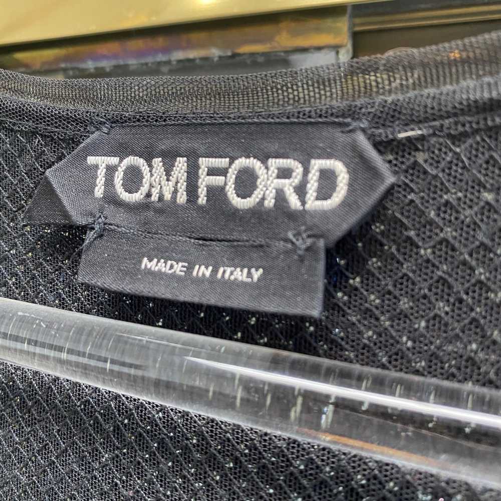Tom Ford Black Sequin Dress - image 9