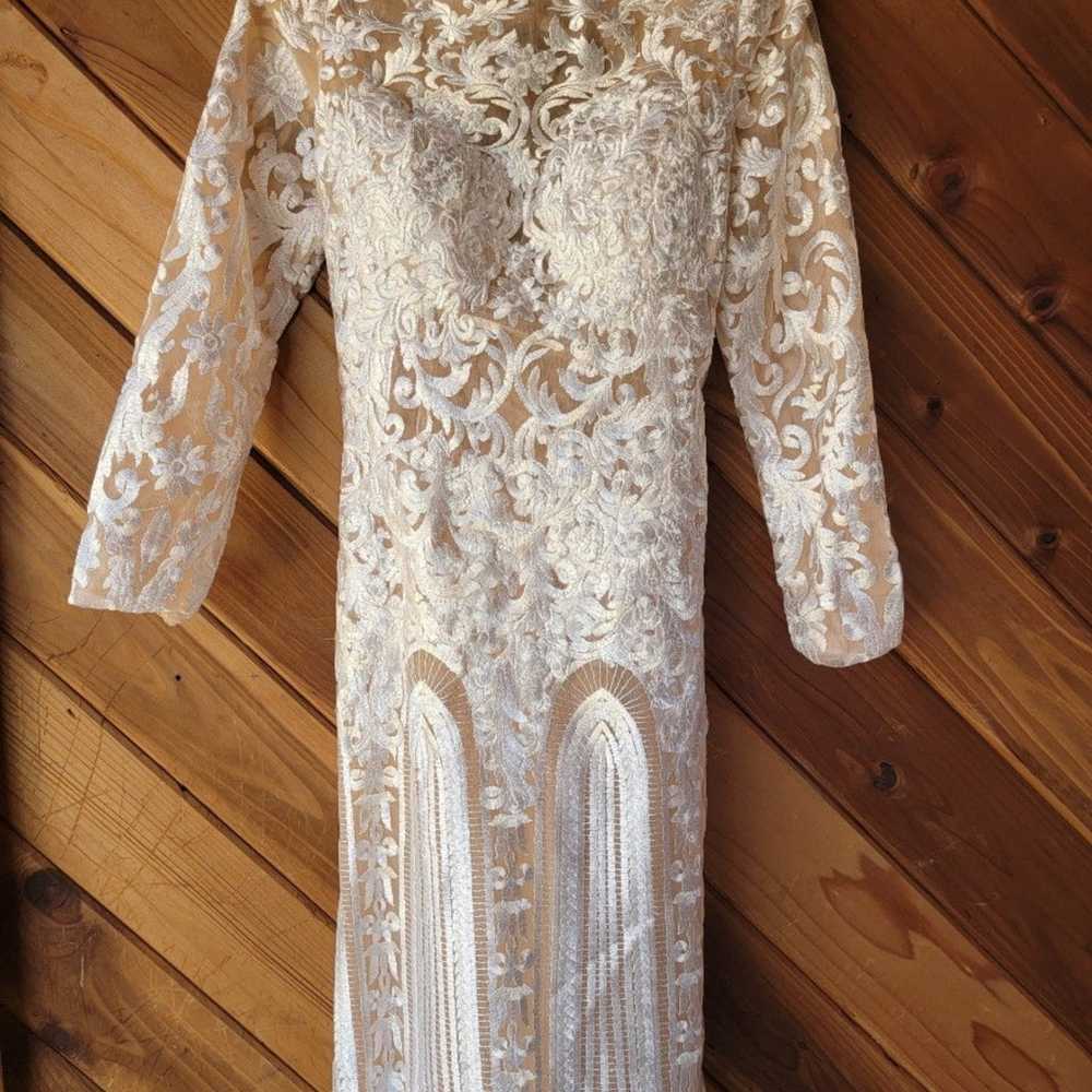 boho wedding dress - image 1
