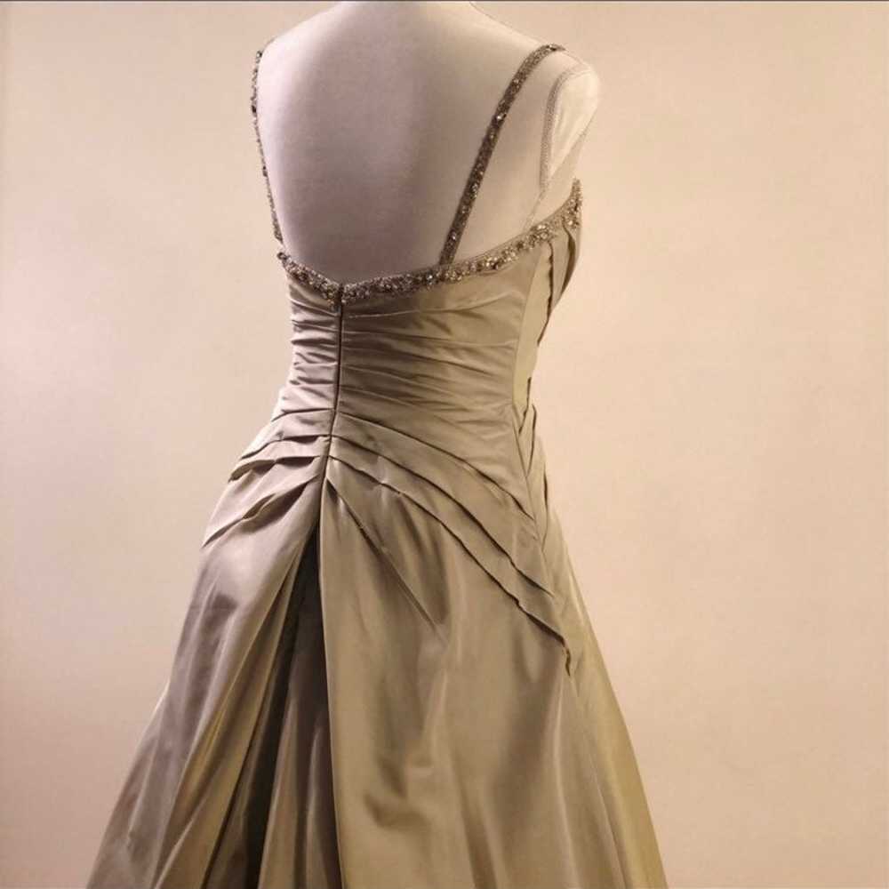 Olive Golden Jovani Gown - image 2