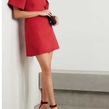 Carolina Herrera Red Mini Dress - image 1