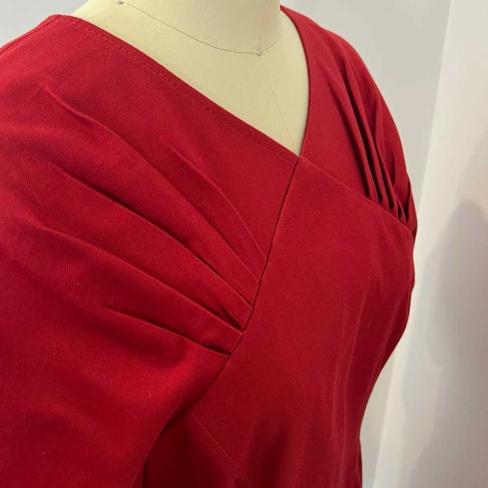 Carolina Herrera Red Mini Dress - image 5