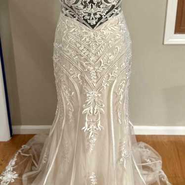 Wedding Dress Size 10–Jacquelin Exclusive Style #… - image 1