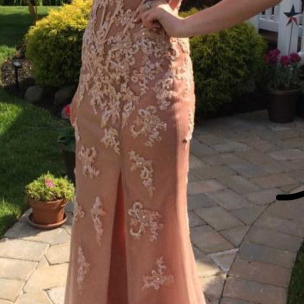 JOVANI pink/rose gold prom dress - image 1