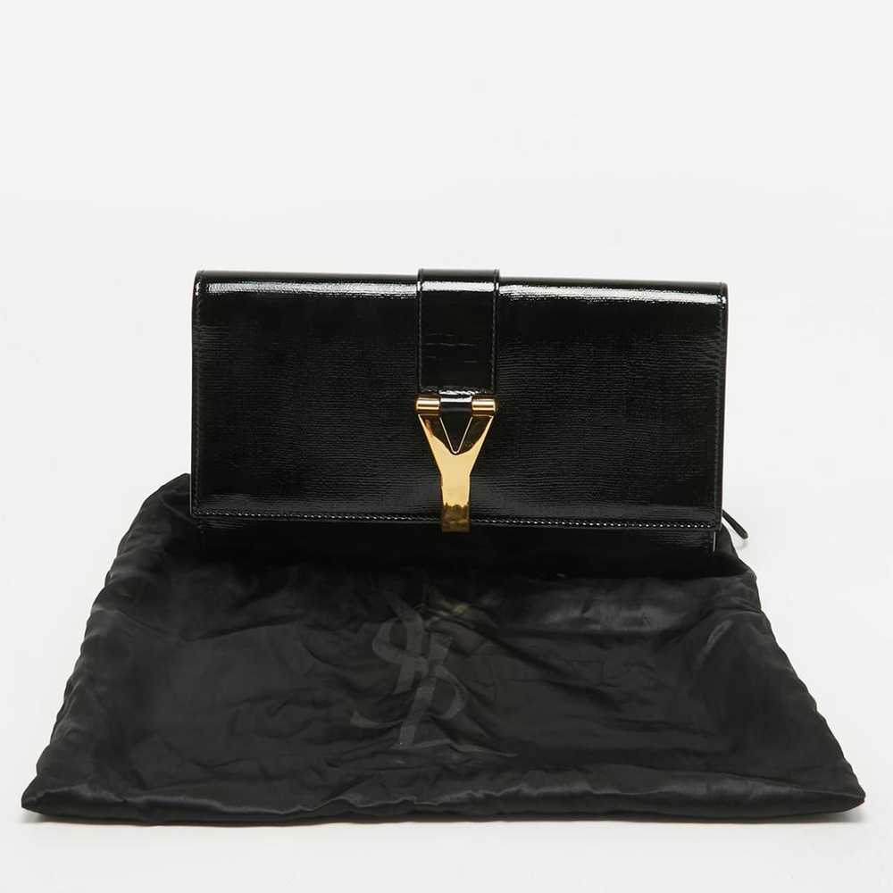 Yves Saint Laurent Patent leather clutch bag - image 6