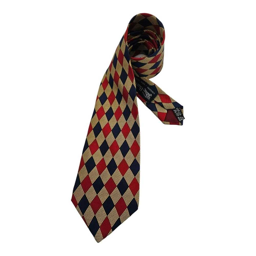 Burberry BURBERRYS Geometric Silk Tie 59"/ 3.6" EC - image 3