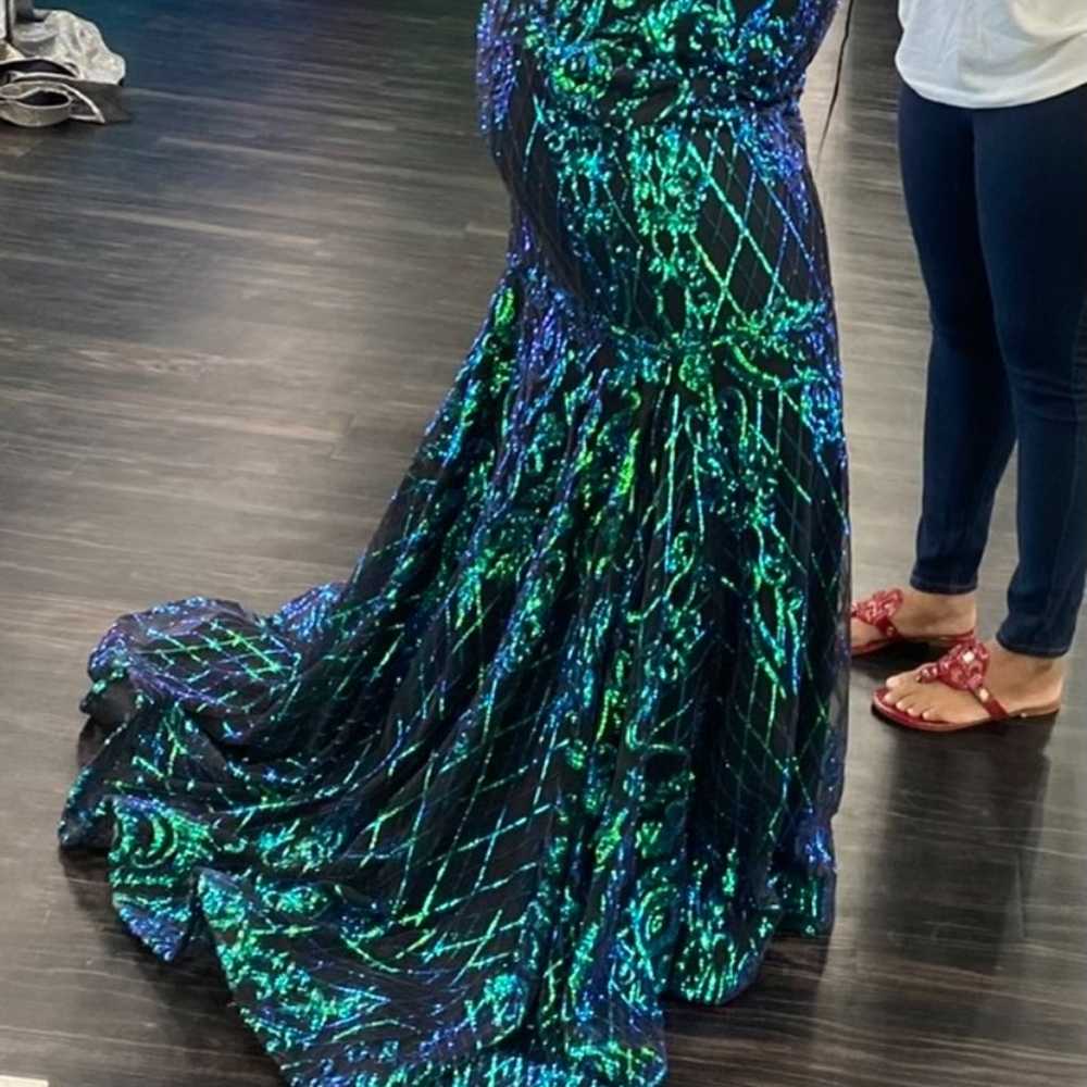 Prom Dress Size 20 - image 4