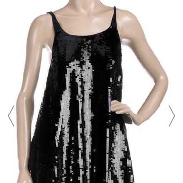 ASO SERENA VAN DER WOODSEN SEQUIN SWEATER DRESS - 44/US8