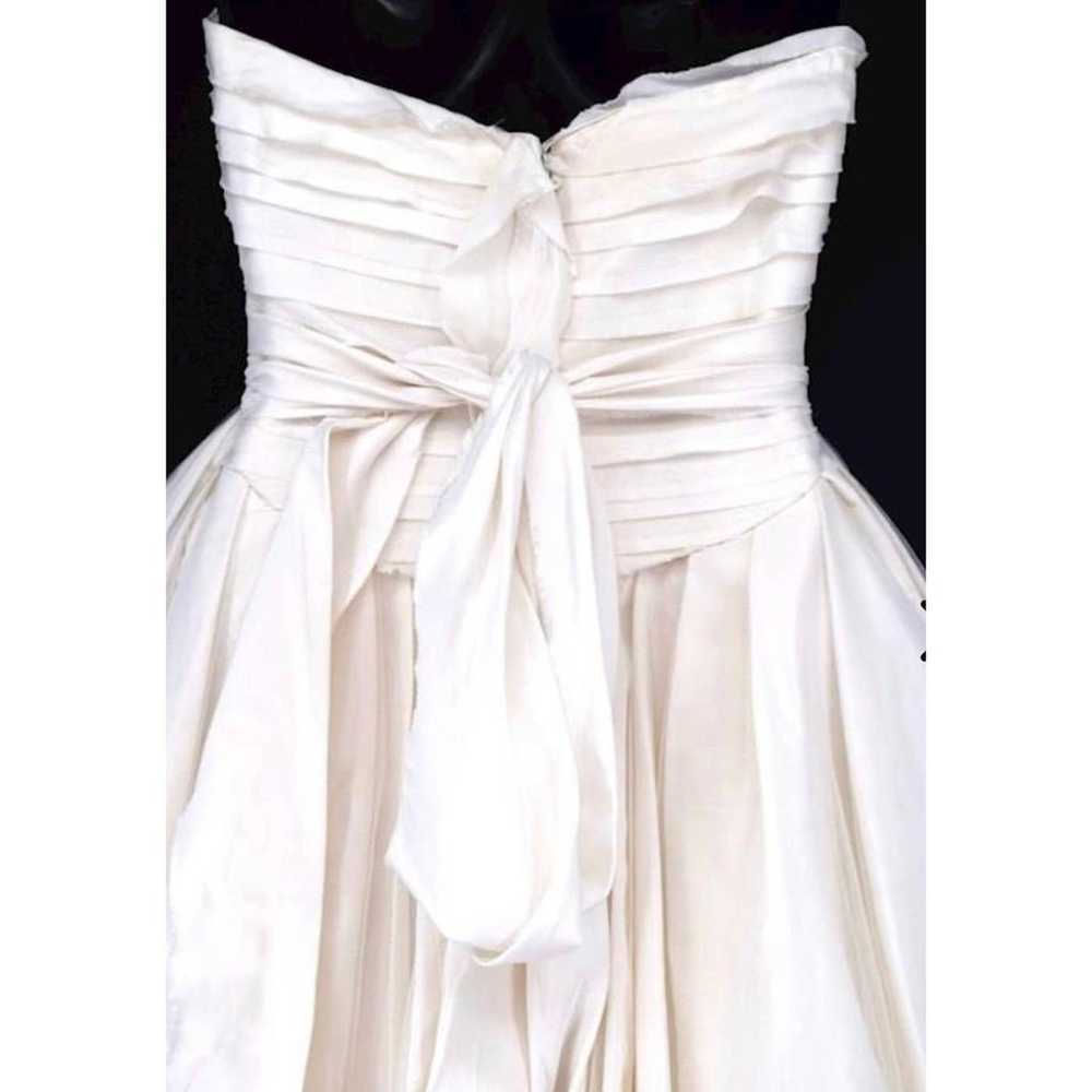 White by Vera Wang Wedding Dress- White- Sz 2 - image 4