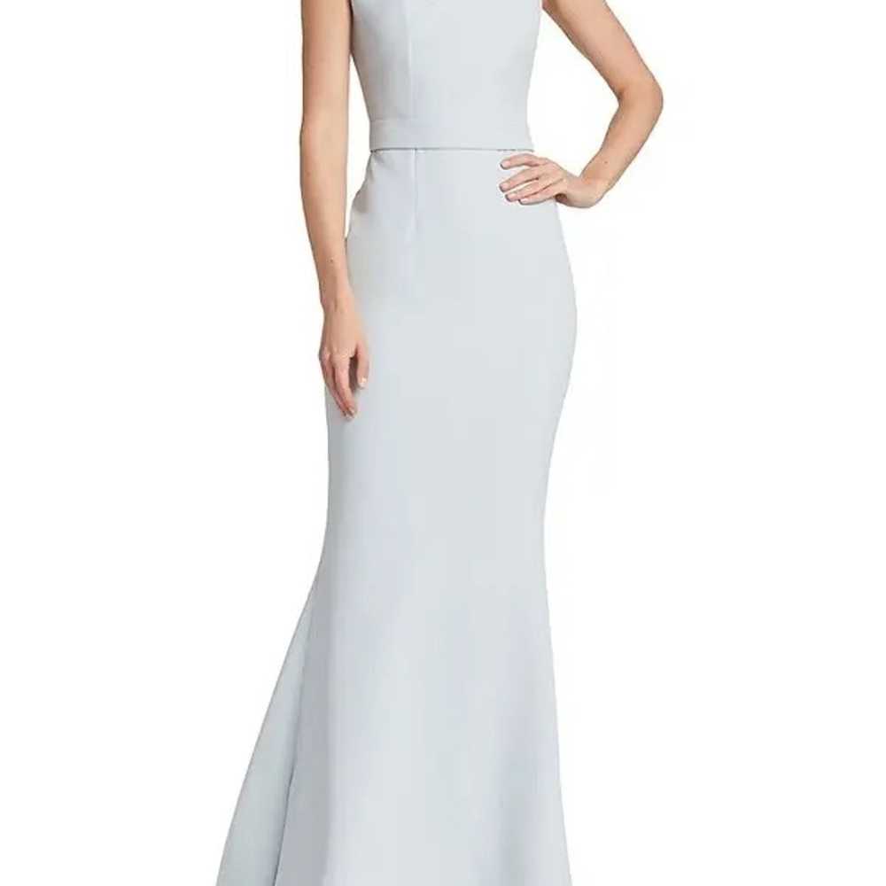 $1550 SAFIYAA  Desia Asymmetric Mermaid Gown - Ic… - image 1