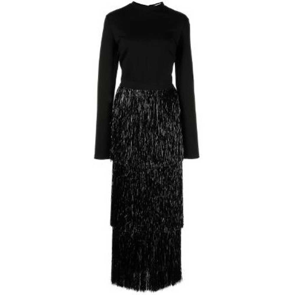 JONATHAN Simkhai Tinsel-Fringe mock-neck black  m… - image 12