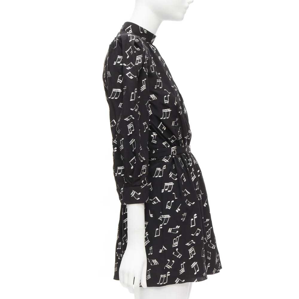 Saint Laurent Silk mid-length dress - image 4