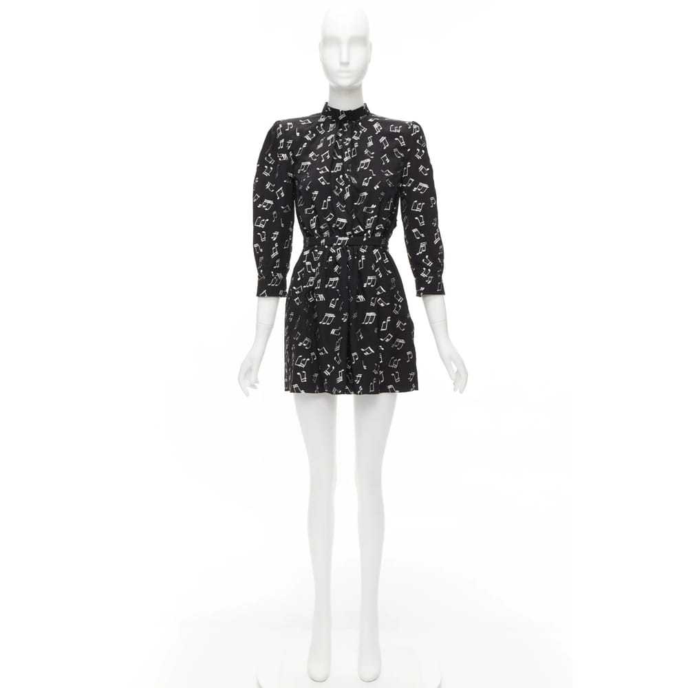 Saint Laurent Silk mid-length dress - image 9