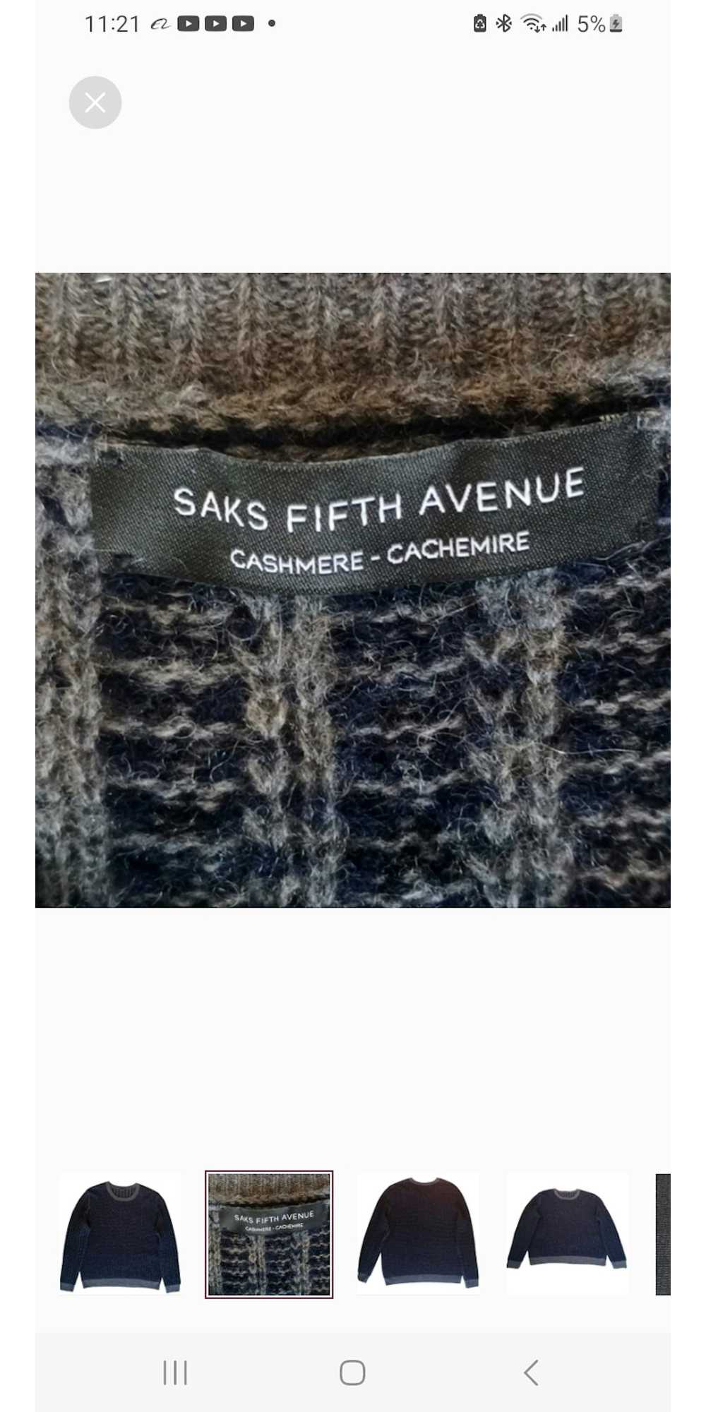 Saks Fifth Avenue Saks Fifth Avenue Collection Ca… - image 2