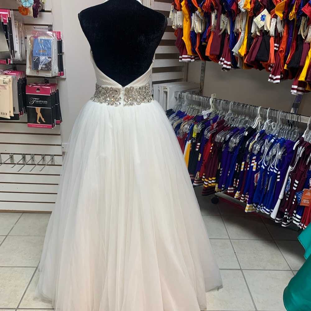 Size 4-6 White Prom Homecoming Quinceañera Debuta… - image 2