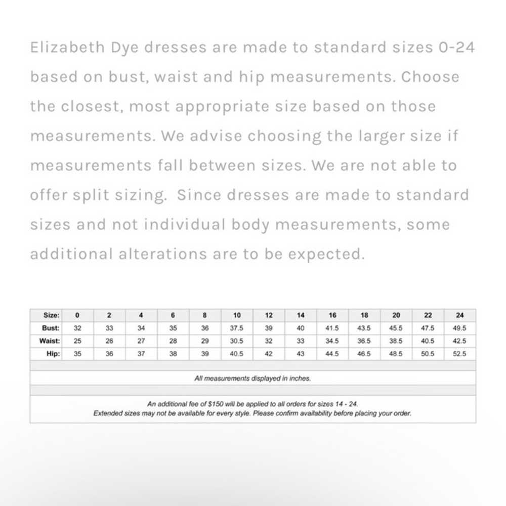 Elizabeth Dye Boho Lace Wedding Dress Size 4 - image 10