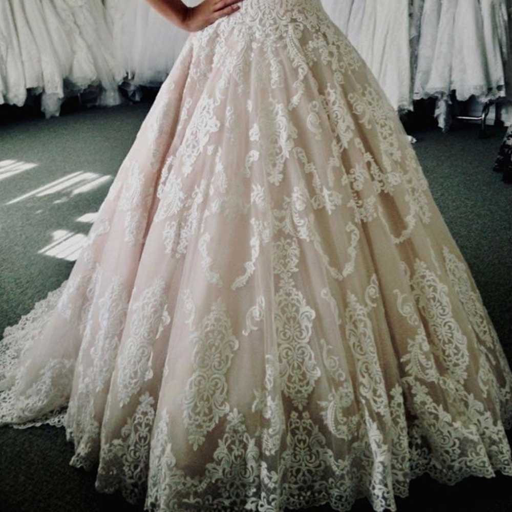 Allure lace wedding gown - image 4
