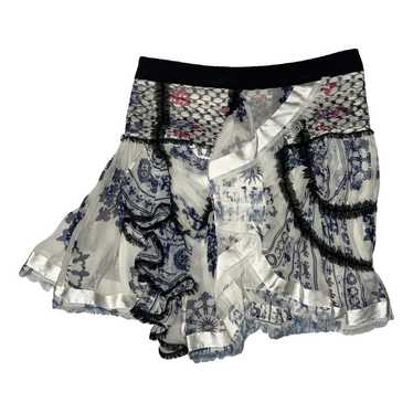 Balenciaga Silk mini skirt