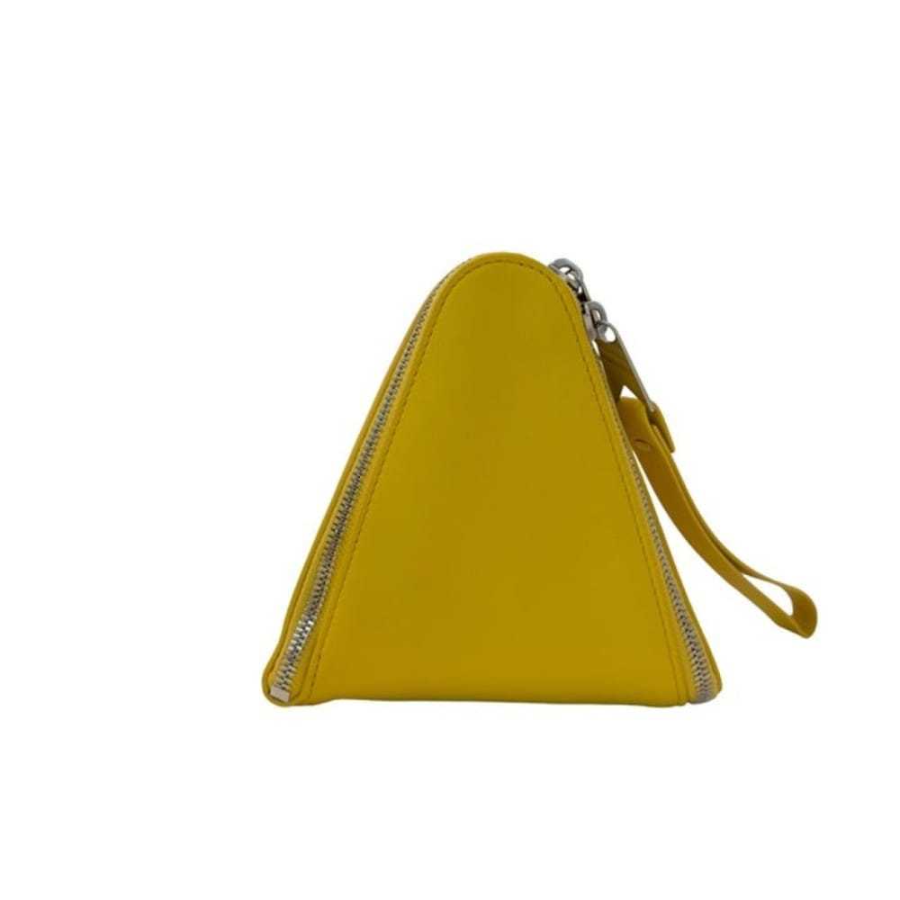 Bottega Veneta Triangle leather clutch bag - image 3